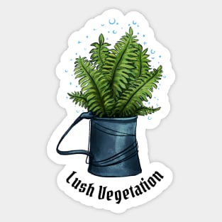 Lush Vegetation Sticker